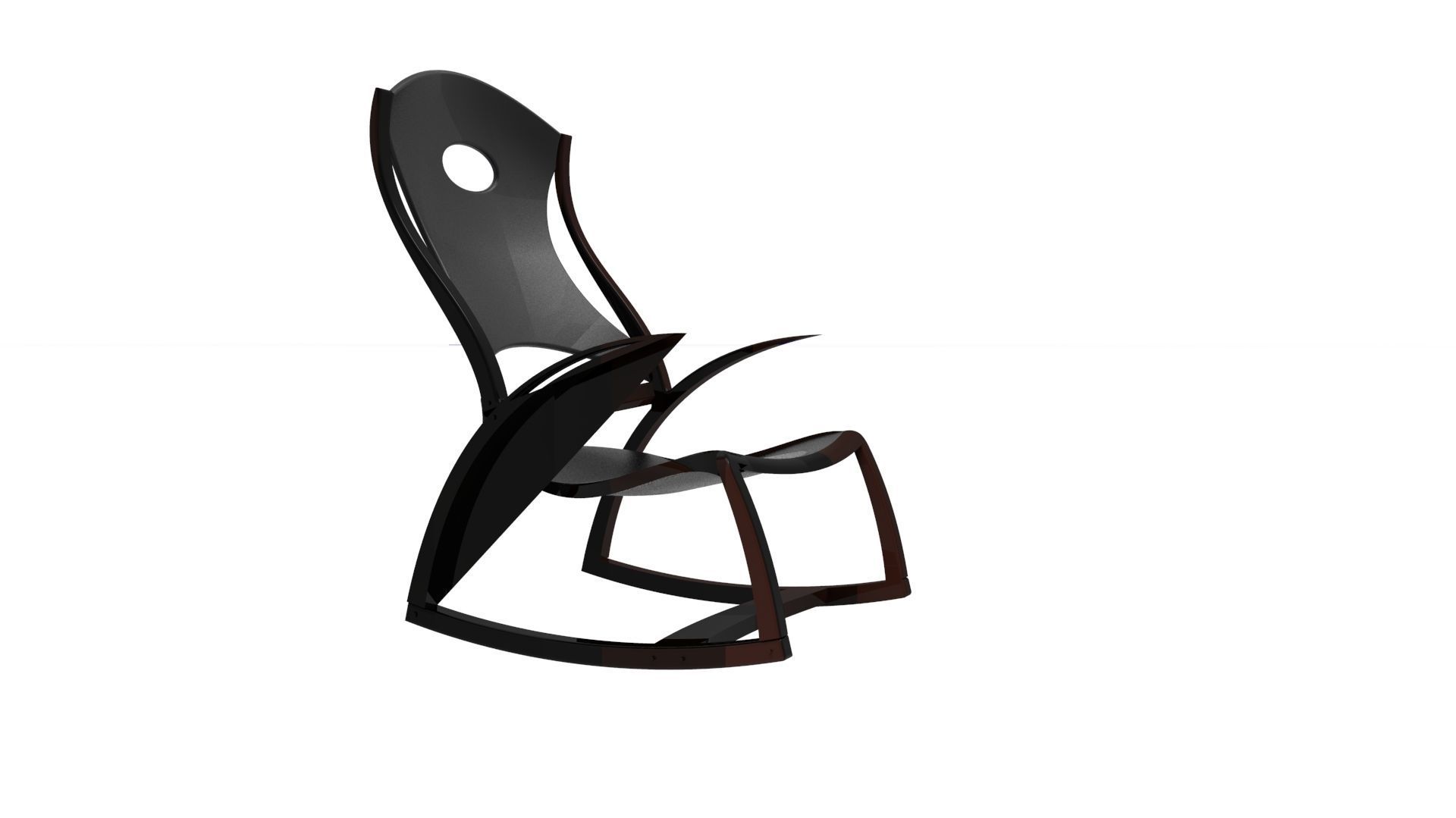 Rocking Chair 3D model_6