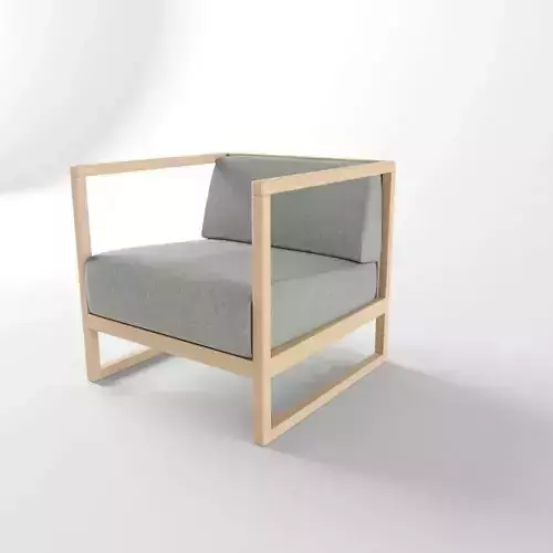 Armchair Casablanca 681 3D model