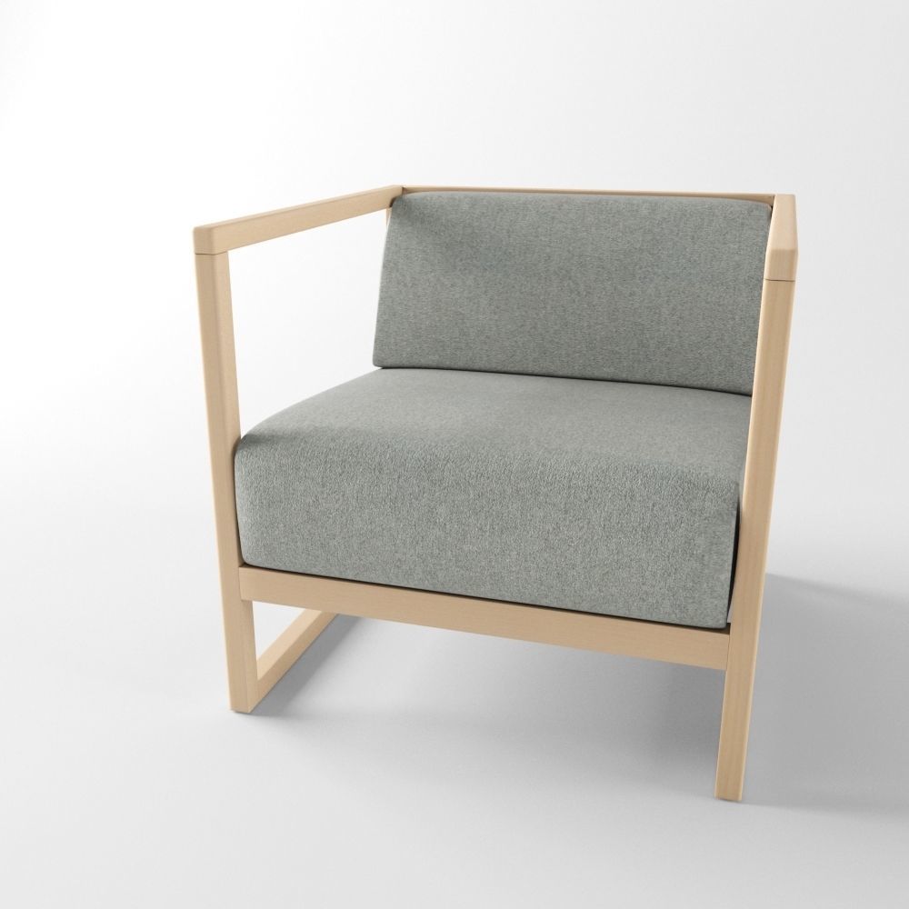 Armchair Casablanca 681 3D model_1