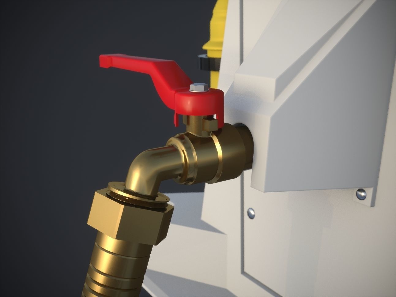 Marine Pedestal 3D model_10