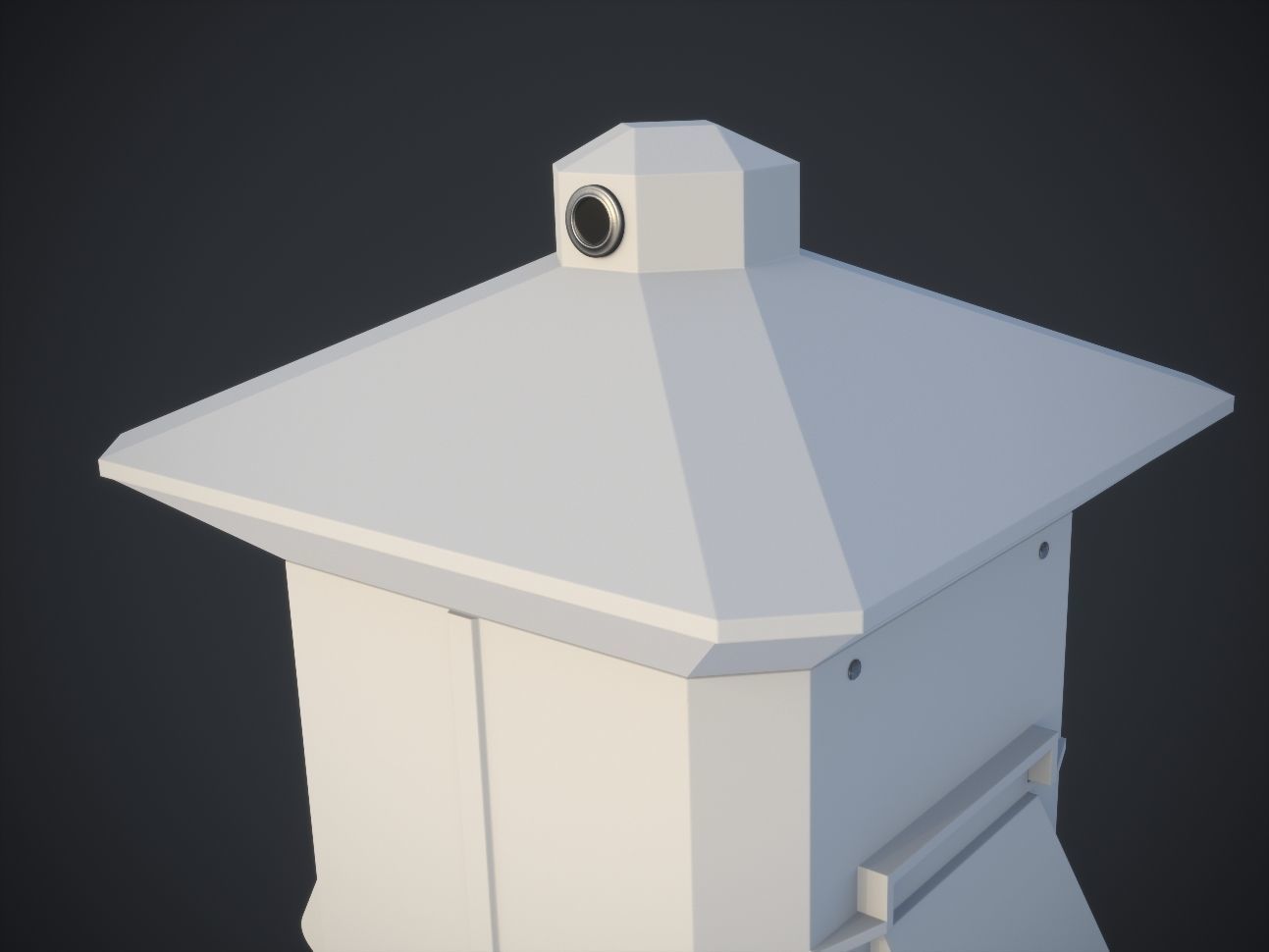 Marine Pedestal 3D model_1