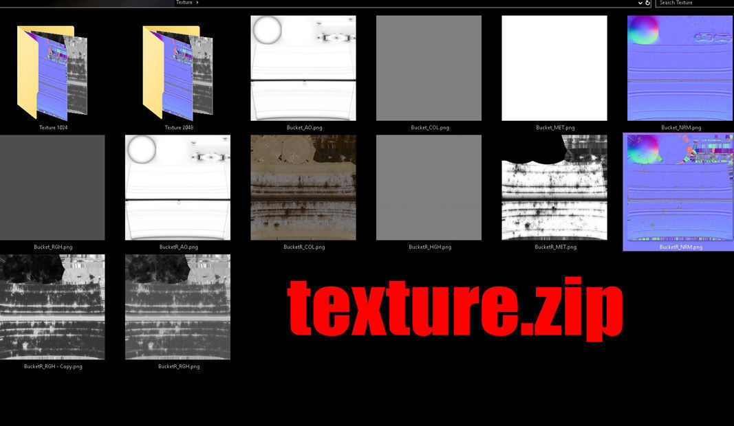 gardening props  - Game Ready - VR AR 3D Model Collection_24