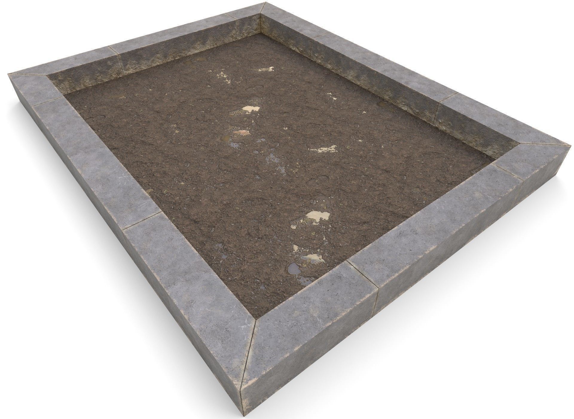 gardening props  - Game Ready - VR AR 3D Model Collection_35