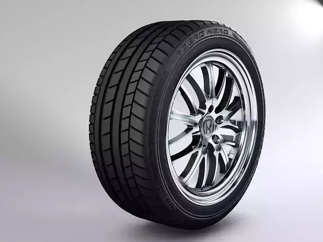 tyer model car tire 3D model
