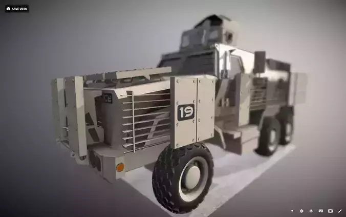 Caiman MRAP  3D model