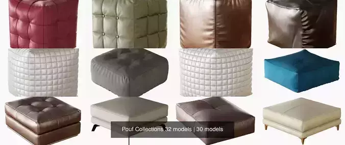 Pouf Collections 32 models