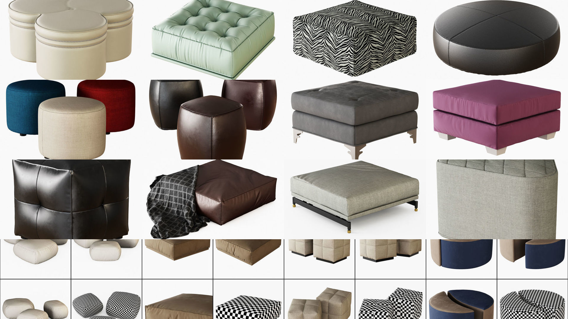 Pouf Collections 32 models _3