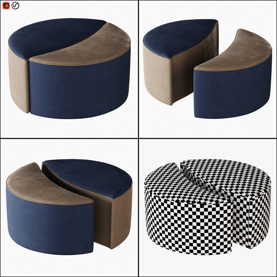 Pouf Collections 32 models _37
