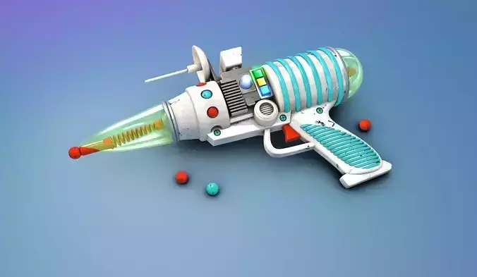 Comic Space Gun Laser 