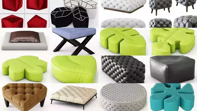 Pouf Collections 30 models 
