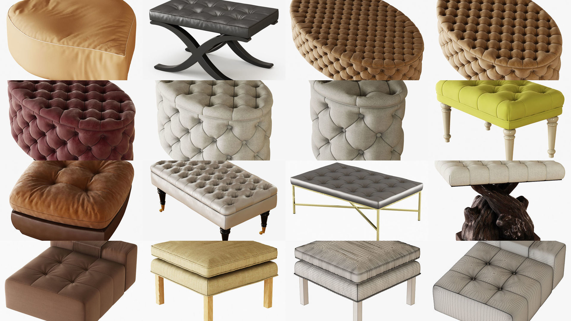 Pouf Collections 30 models _1