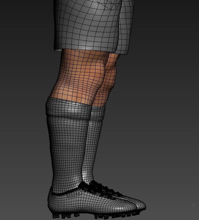 Lionel Messi 3D model_10