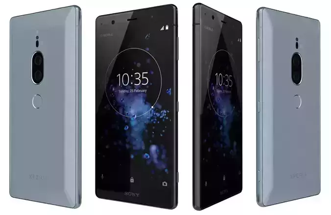 Sony Xperia XZ2 Premium Black And Silver