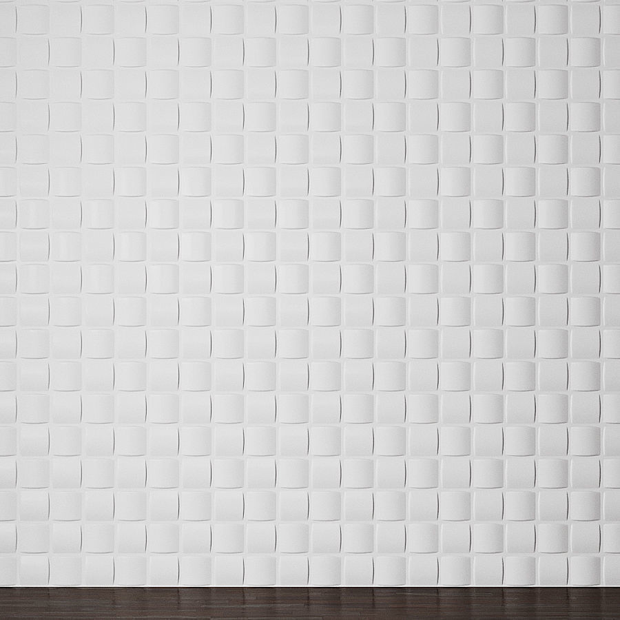 Different wall panels for walls in the interior of 41 models 3D Model Collection_32