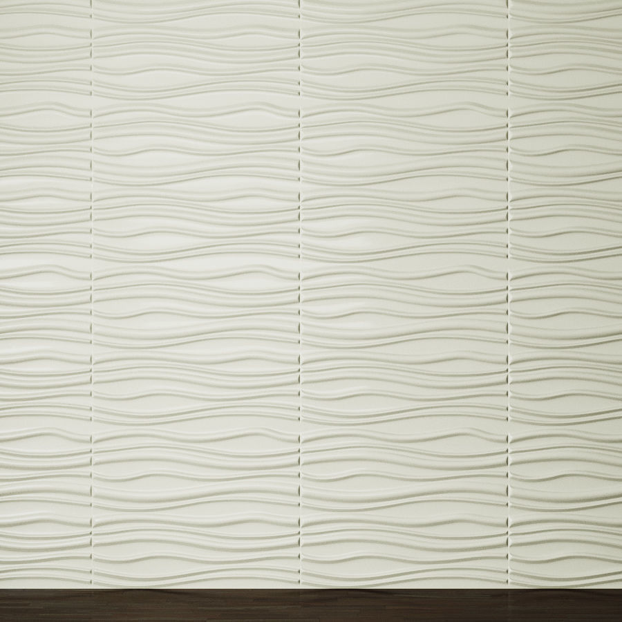 Different wall panels for walls in the interior of 41 models 3D Model Collection_30