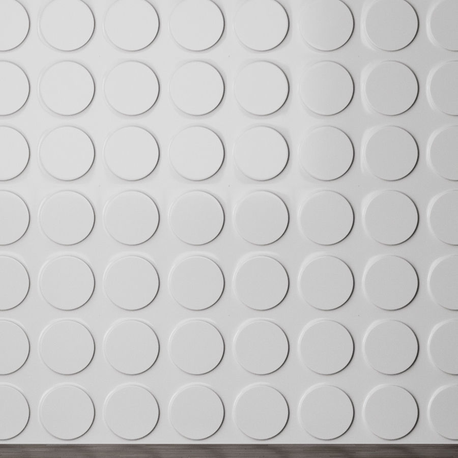 Different wall panels for walls in the interior of 41 models 3D Model Collection_31