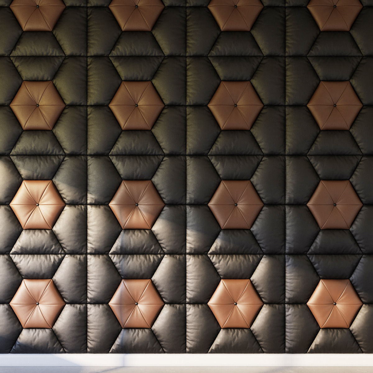 Different wall panels for walls in the interior of 41 models 3D Model Collection_23