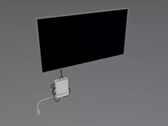 Mounted TV Display