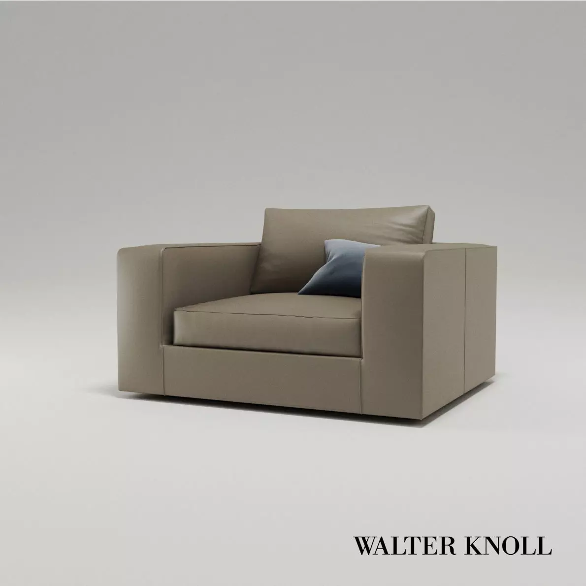 Armchair Living Landscape 750 from Walter Knoll - Design by EOOS 3D model