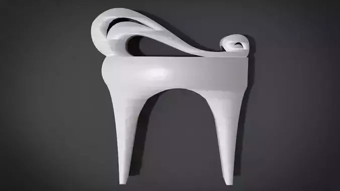 Unique Chair legs Ornament 3D print model