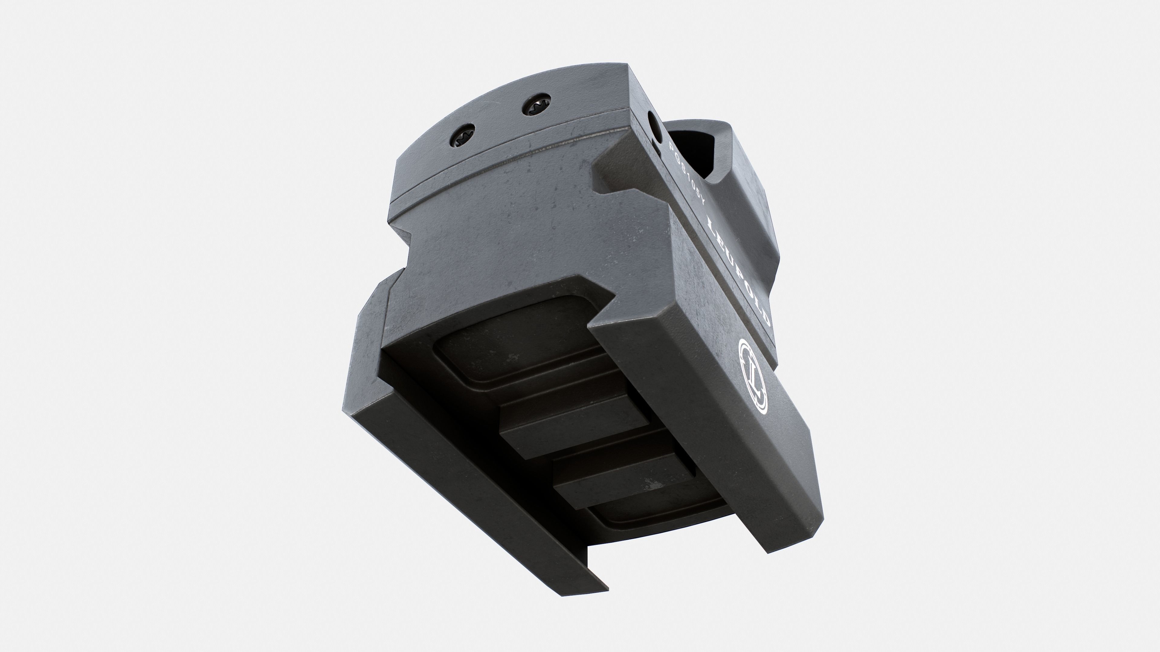 Leupold DeltaPoint Micro Red Dot Sight Low-poly 3D model_10