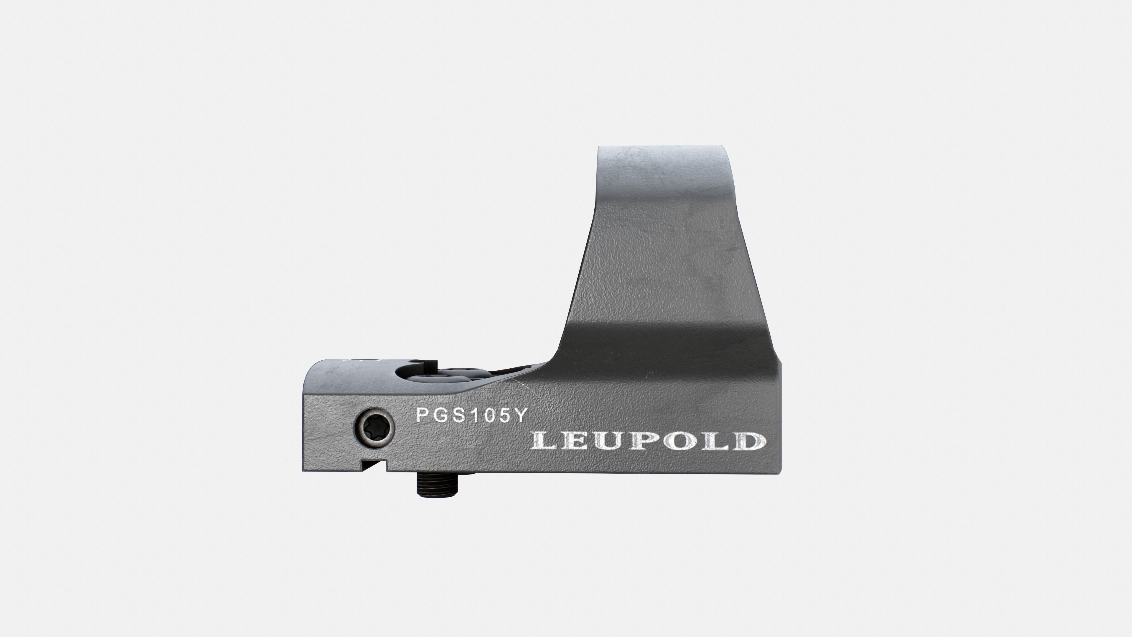 Leupold DeltaPoint Micro Red Dot Sight Low-poly 3D model_24