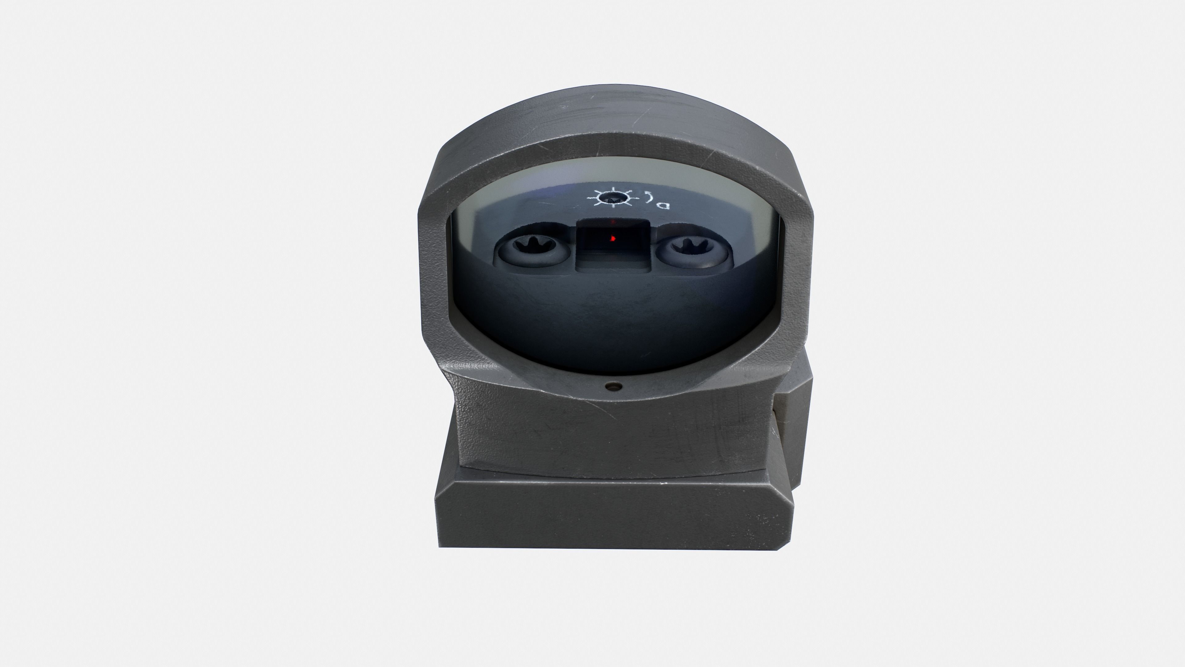 Leupold DeltaPoint Micro Red Dot Sight Low-poly 3D model_17