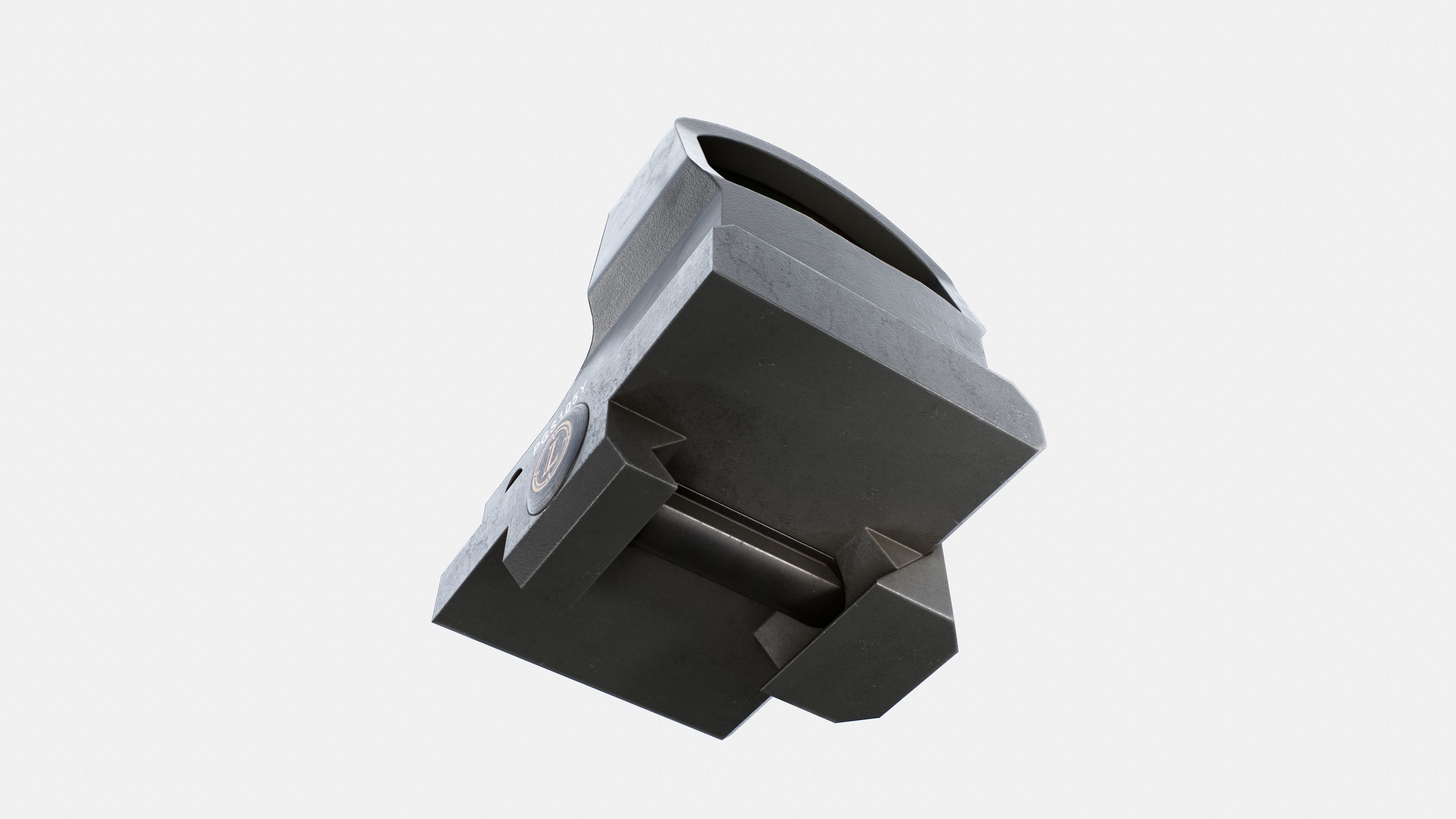 Leupold DeltaPoint Micro Red Dot Sight Low-poly 3D model_18