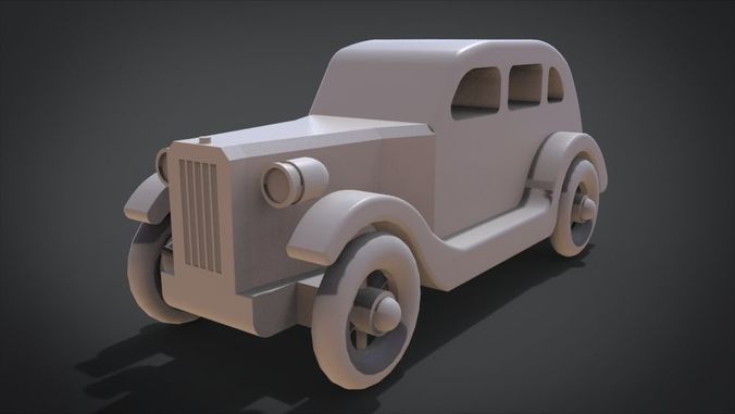 1935 Sedan Toy Car 3D print model