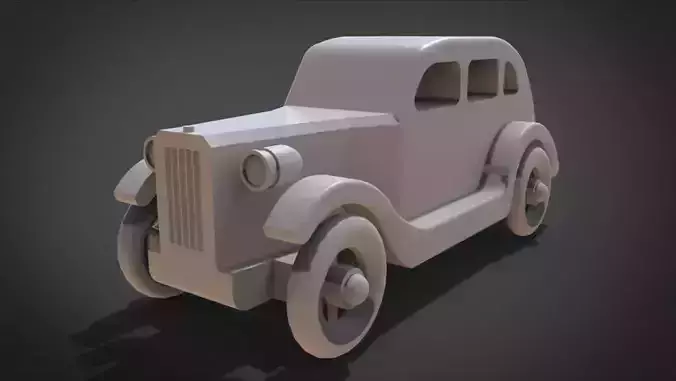 1935 Sedan Toy Car 3D print model