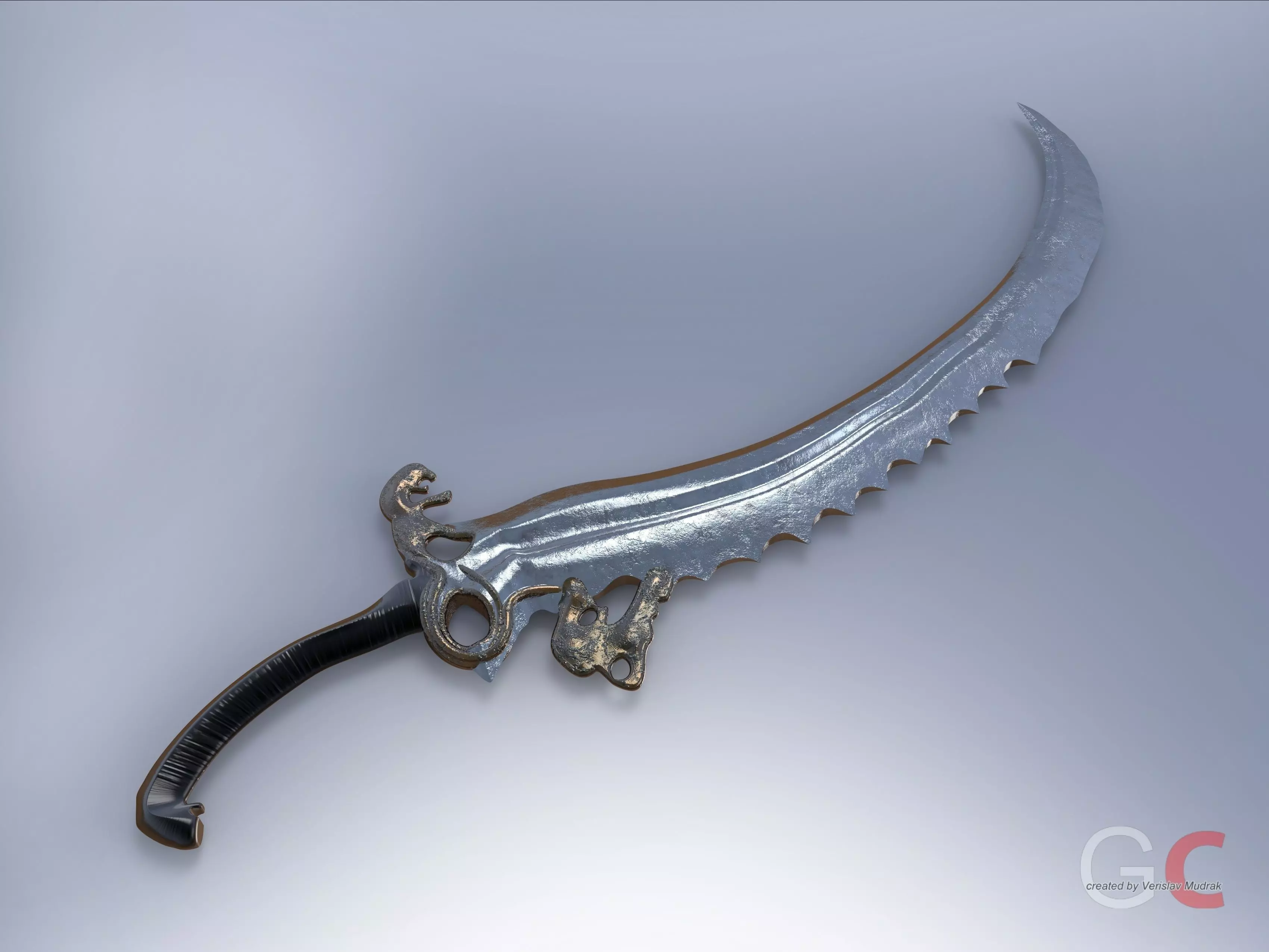 Lion Sword Free 3D model_0
