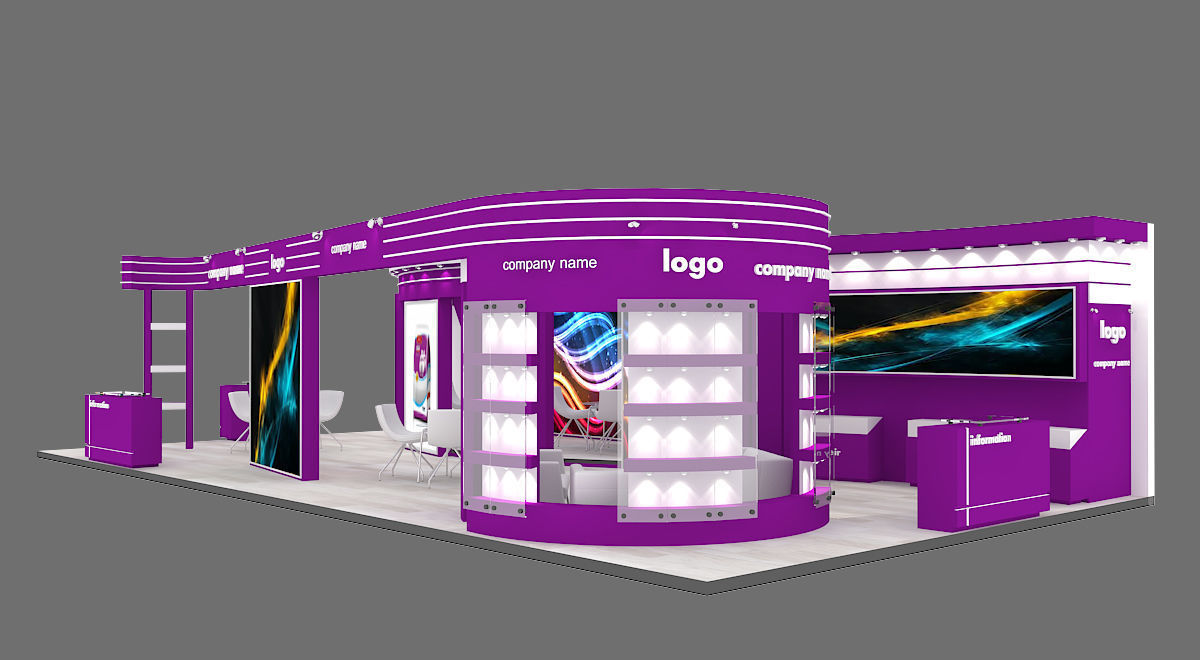 exhibition stand 29 3D model_4
