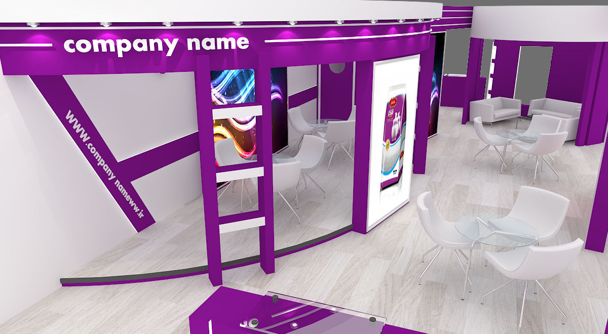 exhibition stand 29 3D model_1