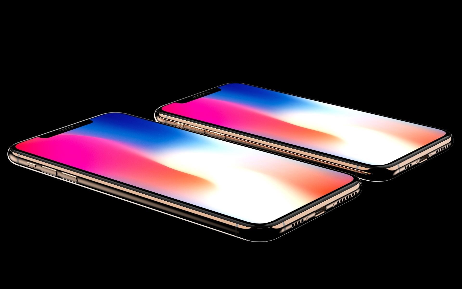 iPhone XS and iPhone XS MAX Collection 3D model_5