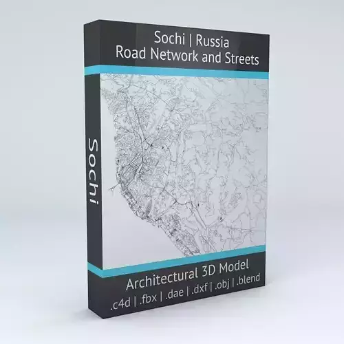 Sochi Road Network and Streets
