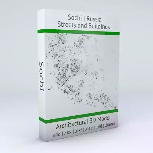 Sochi Streets and Buildings