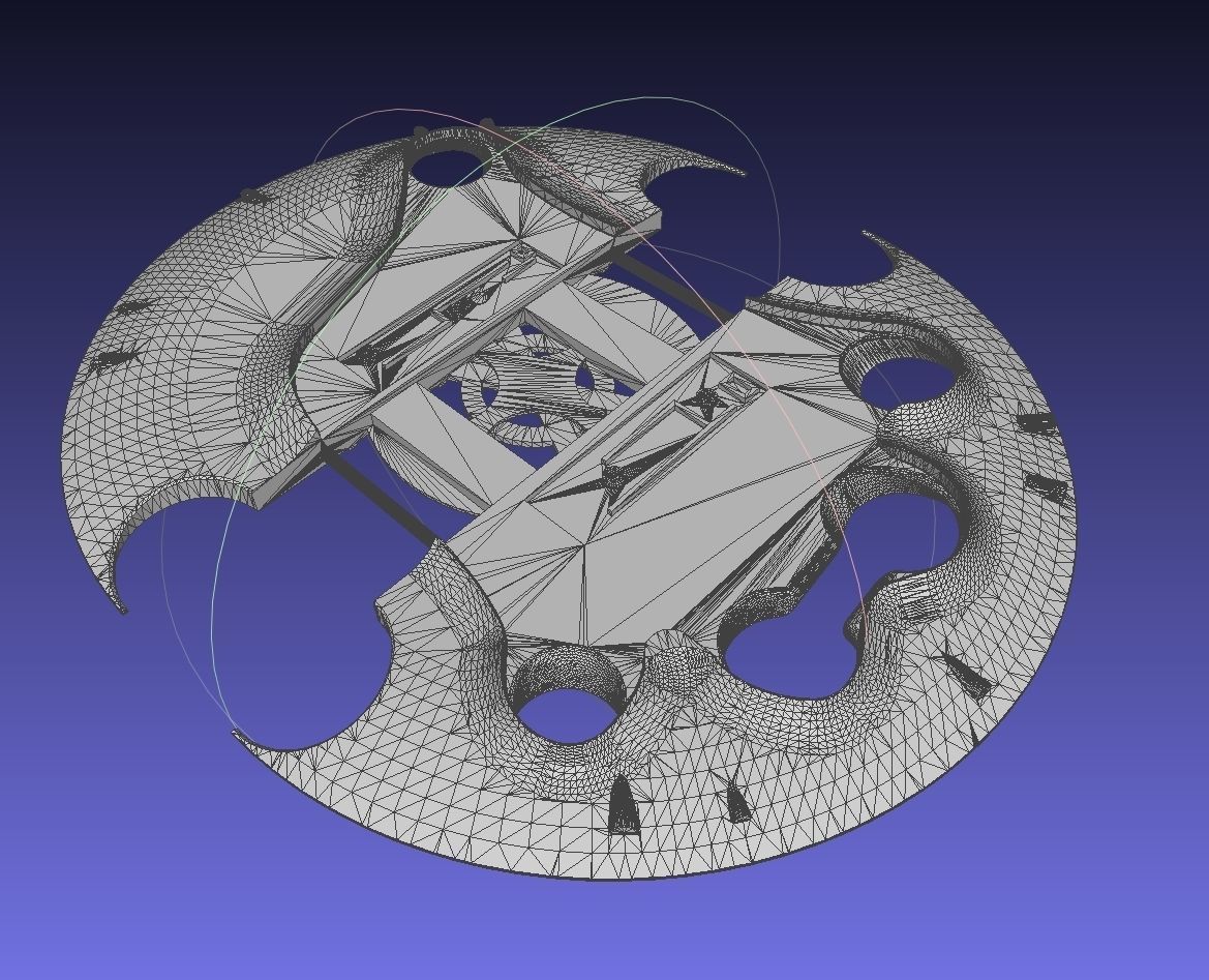 Predator Smart Disk Weapon 3D print model_4