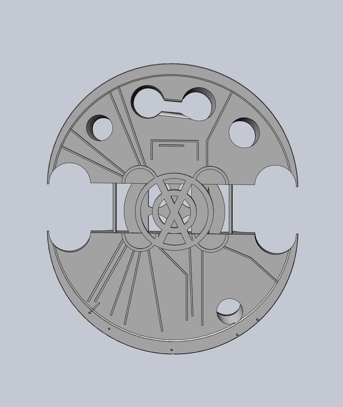 Predator Smart Disk Weapon 3D print model_9