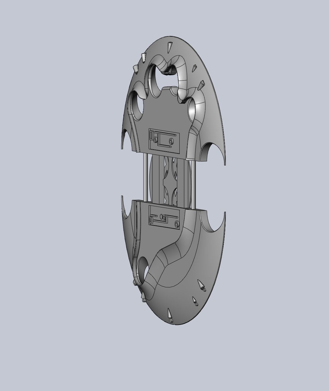 Predator Smart Disk Weapon 3D print model_5
