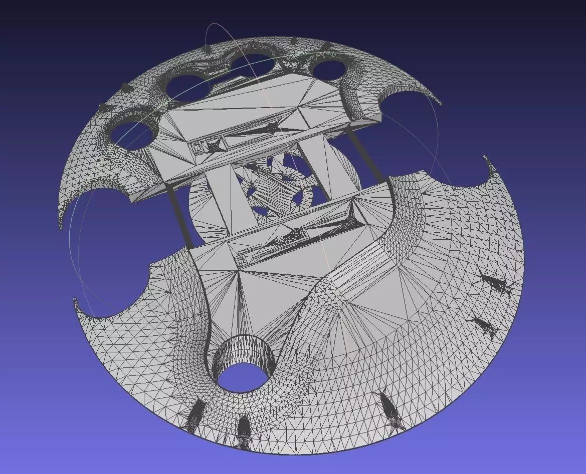 Predator Smart Disk Weapon 3D print model_0