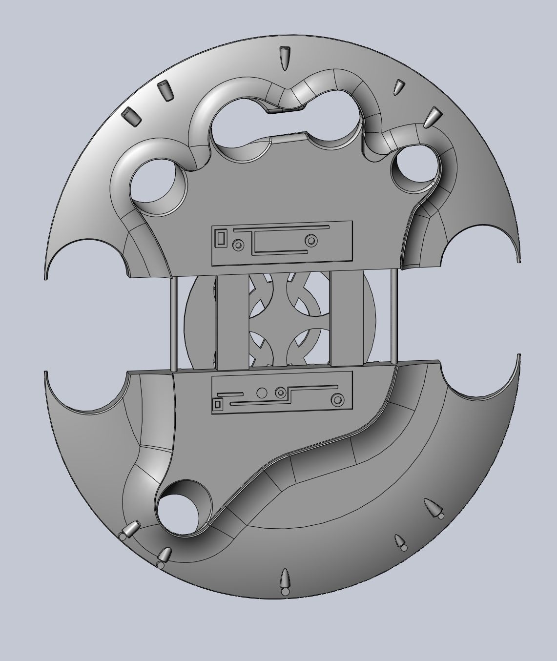 Predator Smart Disk Weapon 3D print model_10
