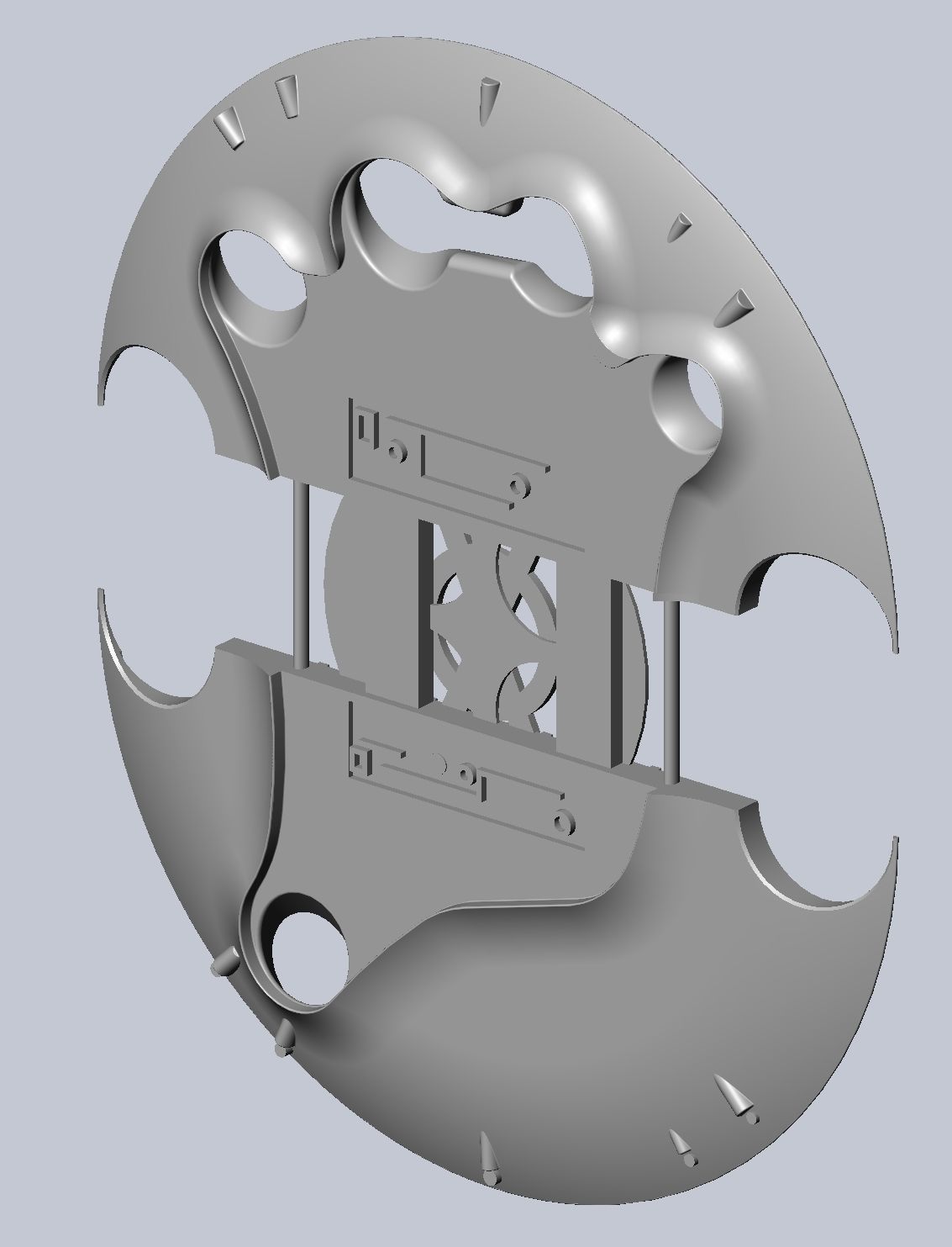 Predator Smart Disk Weapon 3D print model_11