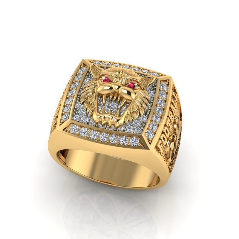 Man ring style 3D print model_3