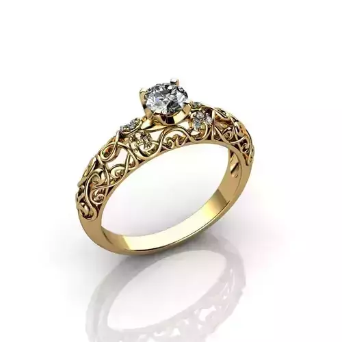diamond woman ring style - beautiful 