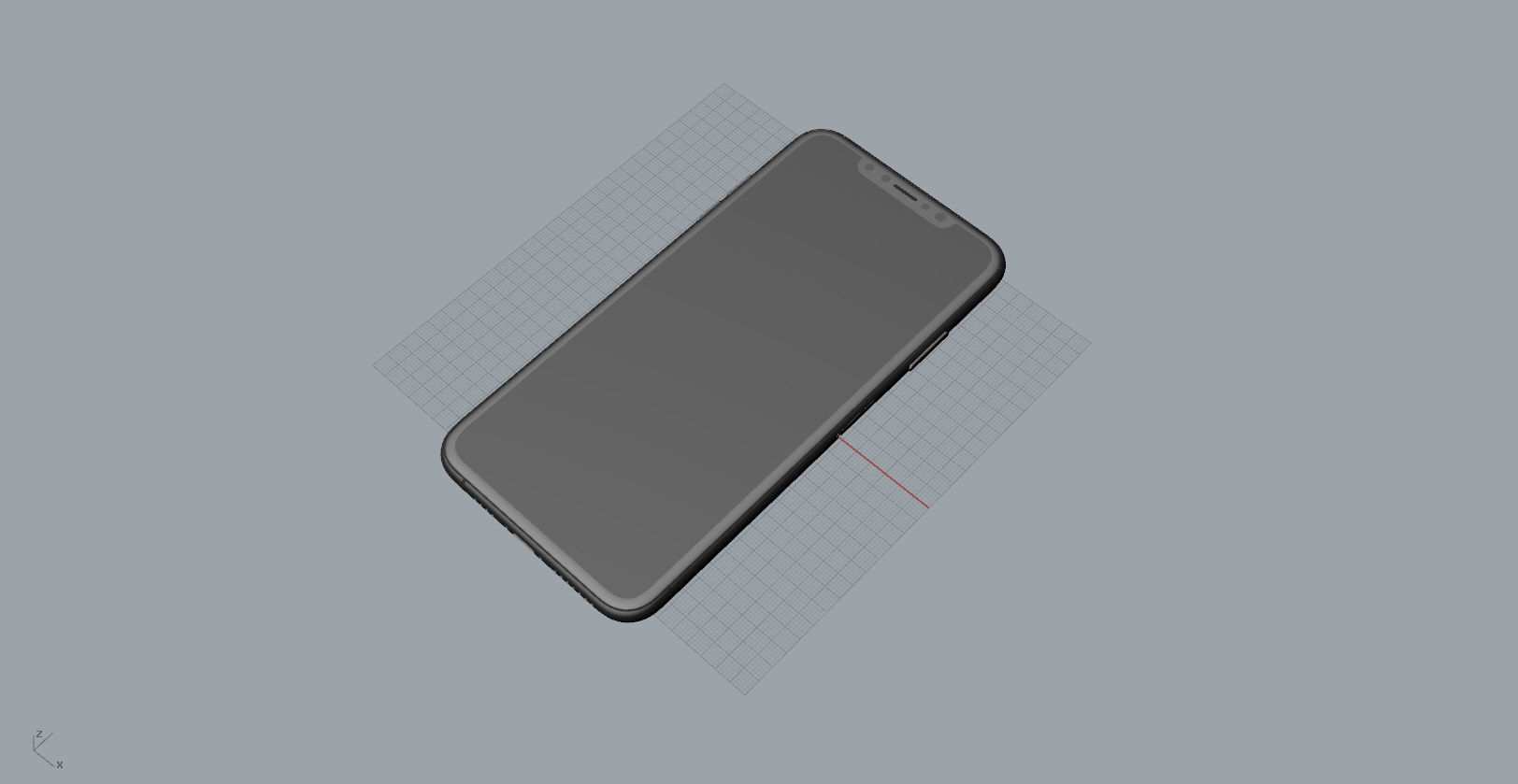 Iphone Xs Max 3D print model_21