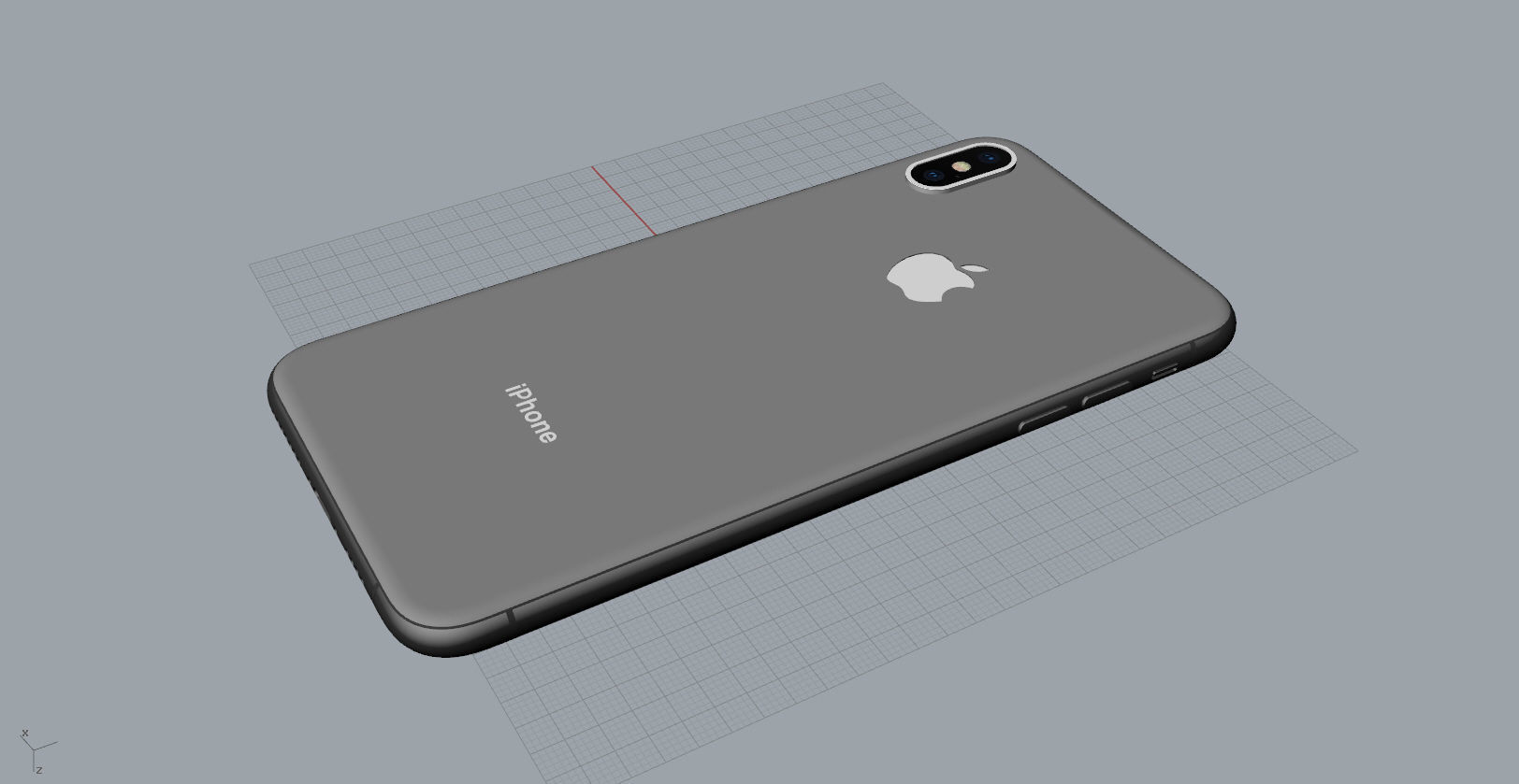 Iphone Xs Max 3D print model_29