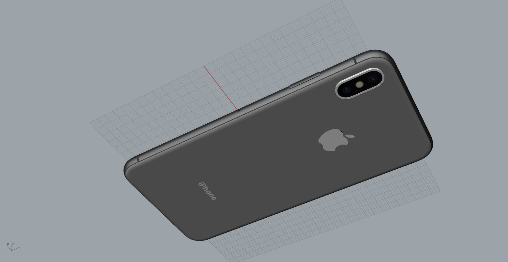 Iphone Xs Max 3D print model_25