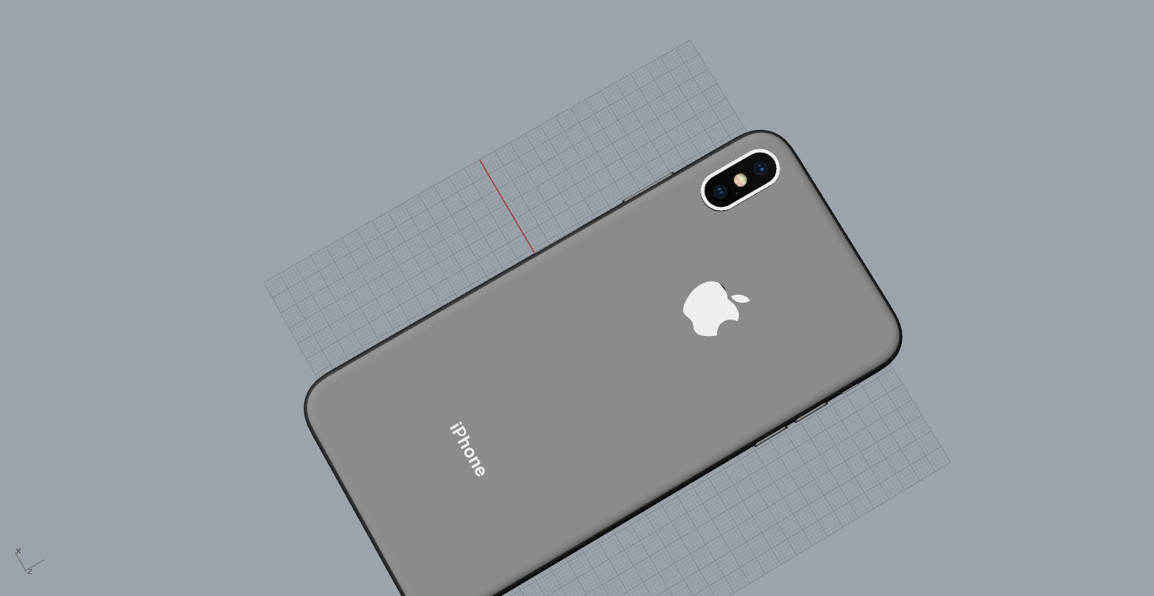 Iphone Xs Max 3D print model_26