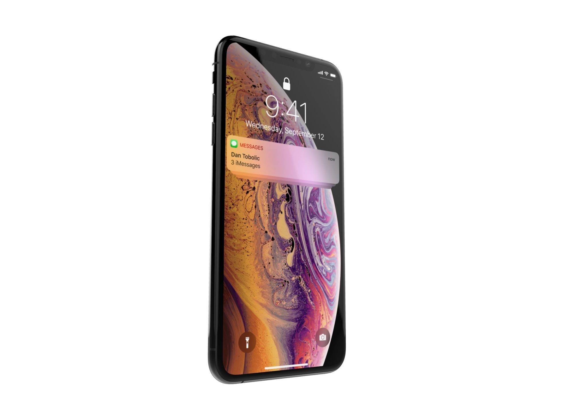 Iphone Xs Max 3D print model_3