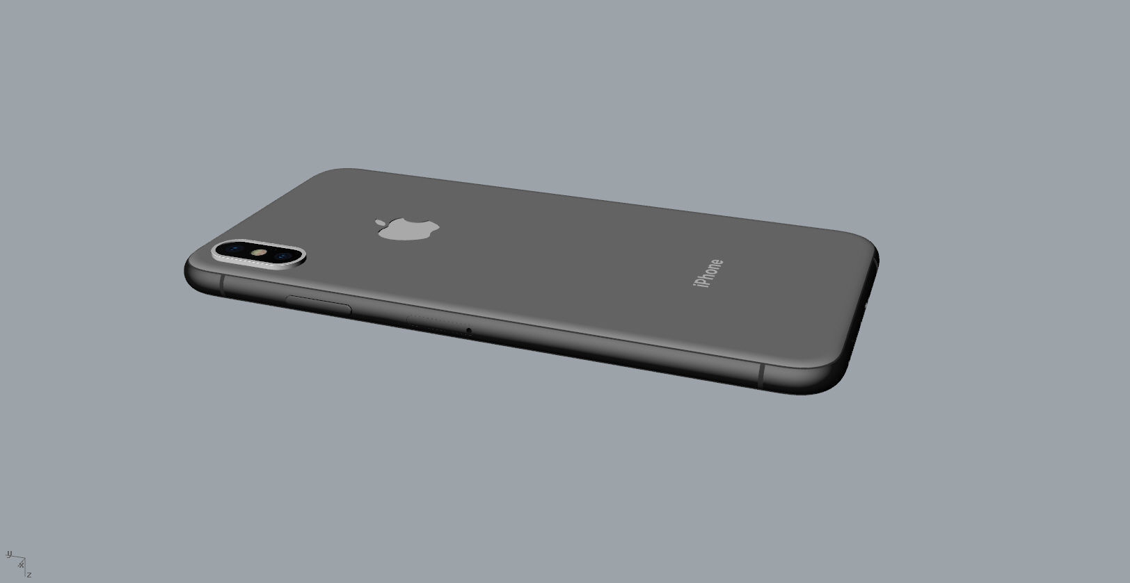 Iphone Xs Max 3D print model_49